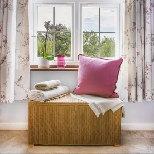 Lloyd Loom Ottoman