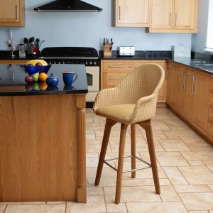 Lloyd Loom Richmond Park Swivel Bar Chair